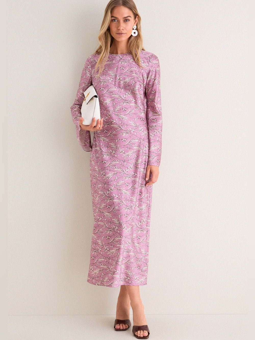 NWOT Veronica Beard Orchid Haze Multi MIDI Gemma Dress